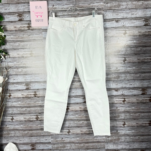 Lilly Pulitzer Denim - Lilly Pulitzer south ocean skinny cropped jeans